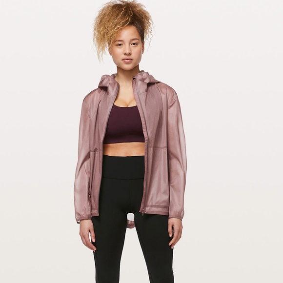 lululemon athletica Jackets & Blazers - Lululemon- NWT Sheer Joy Jacket in Mauve